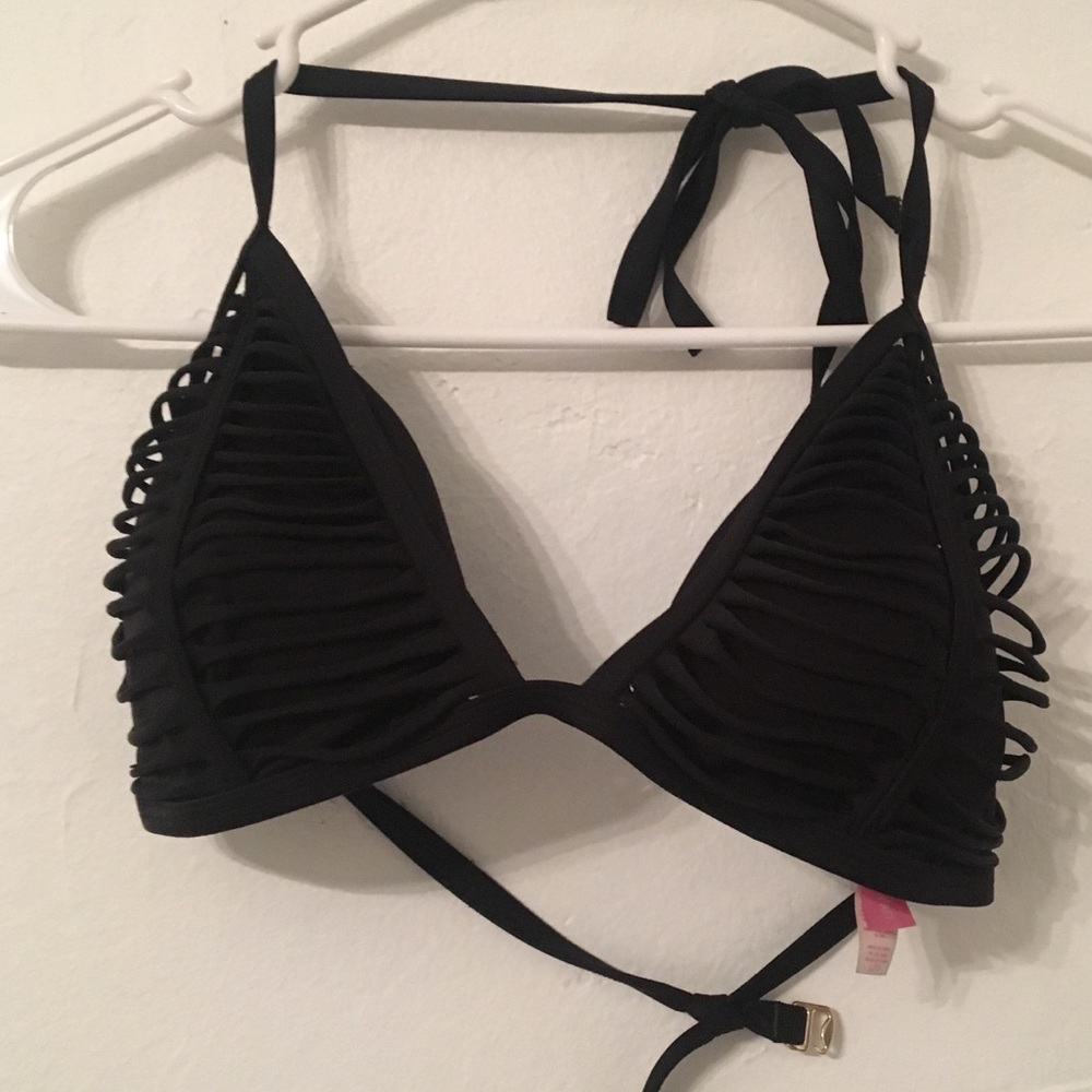 Victoria’s Secret Shredded Triangle Bikini Top